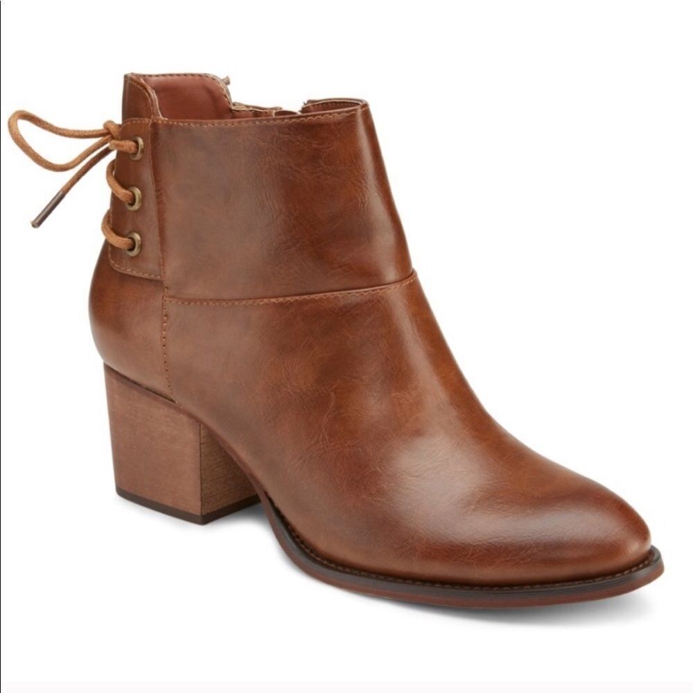Olivia Miller Brown Booties